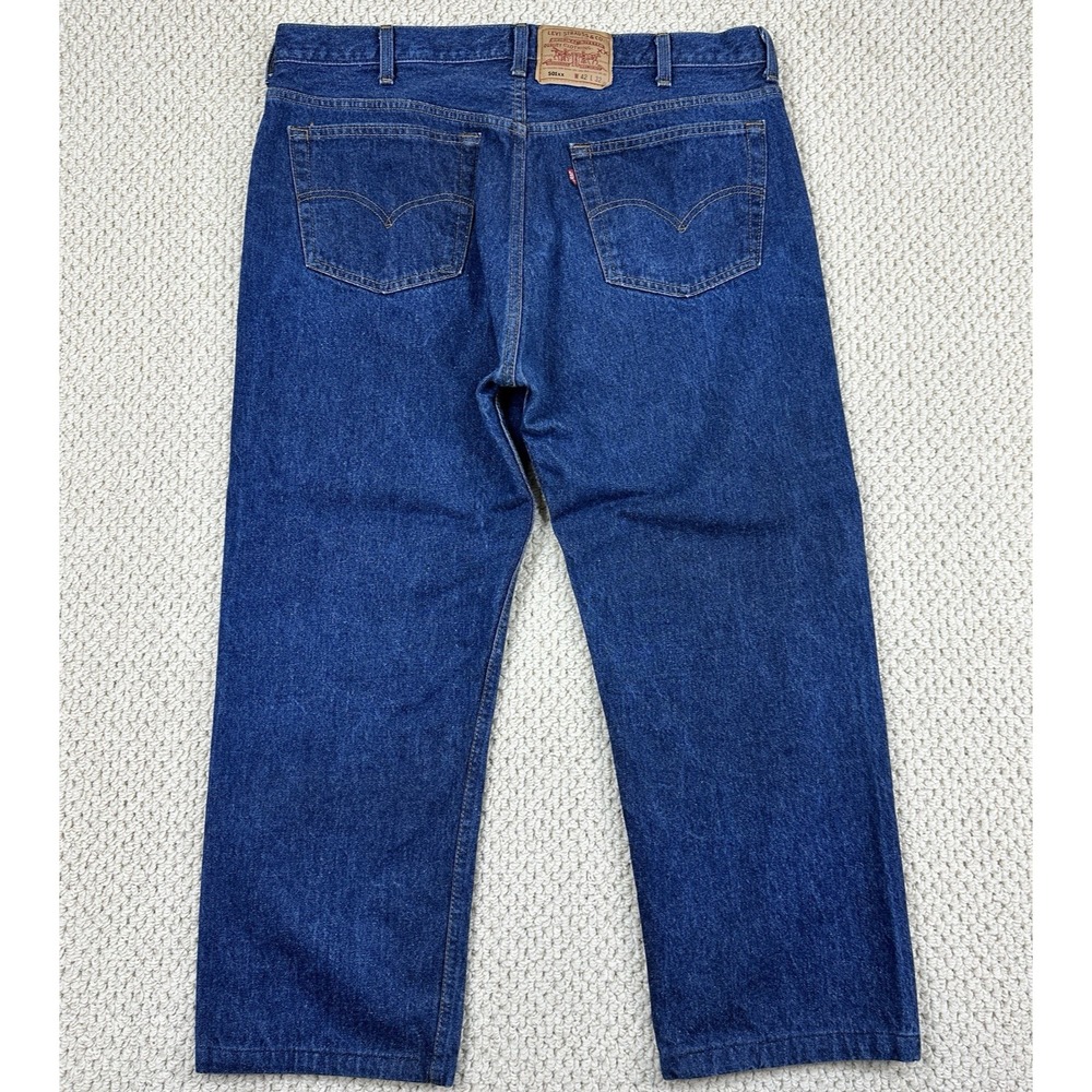 Vtg Levis 501-0000 Jeans Fits Mens 40x27 Blue Denim USA Made 90s 501xx